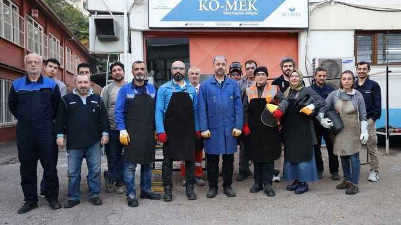 KO-MEK kaynak ustası kadınlar yetiştiriyor!