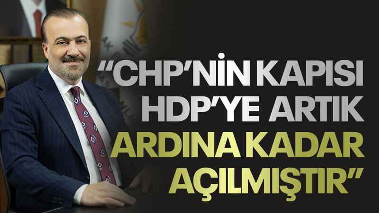 Talus: CHP’nin kapısı HDP’ye artık ardına kadar açılmıştır