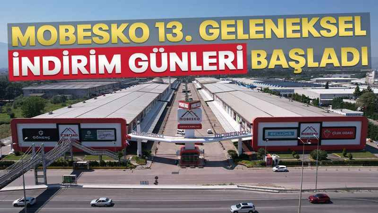 MOBESKO, 13. geleneksel indirim günleri başladı