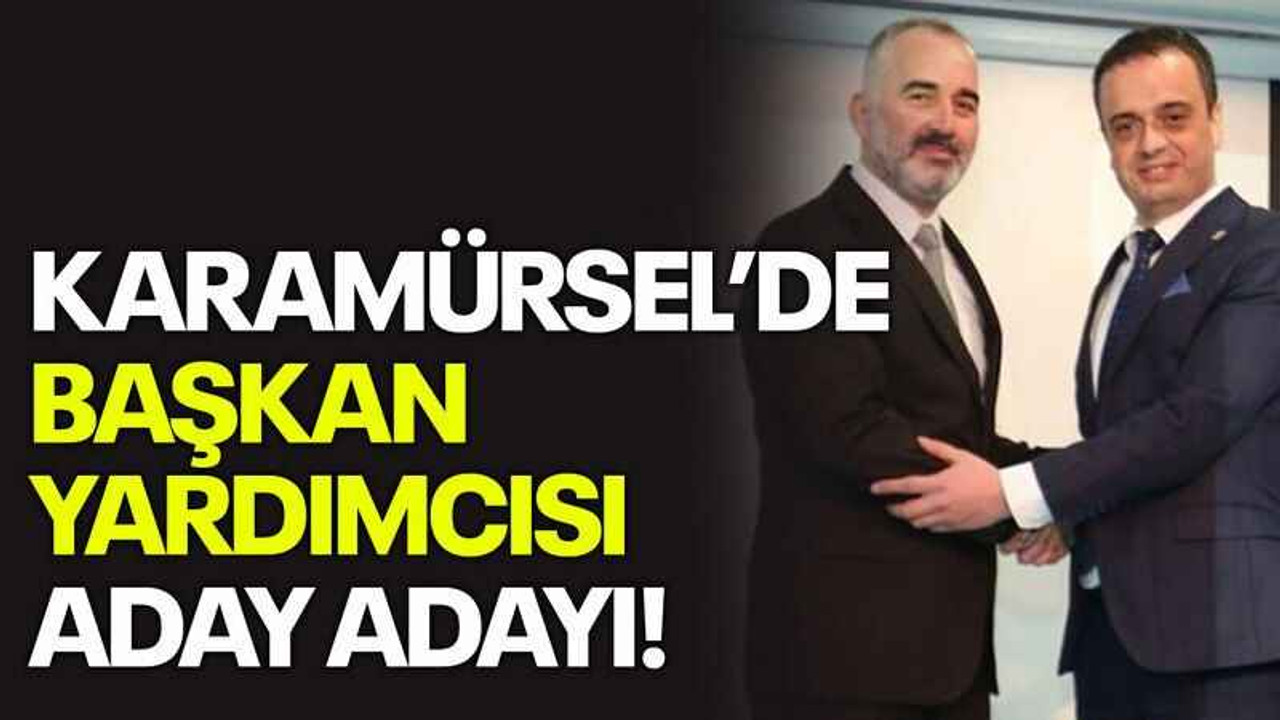 Karamürsel’de başkan yardımcısı aday adayı!
