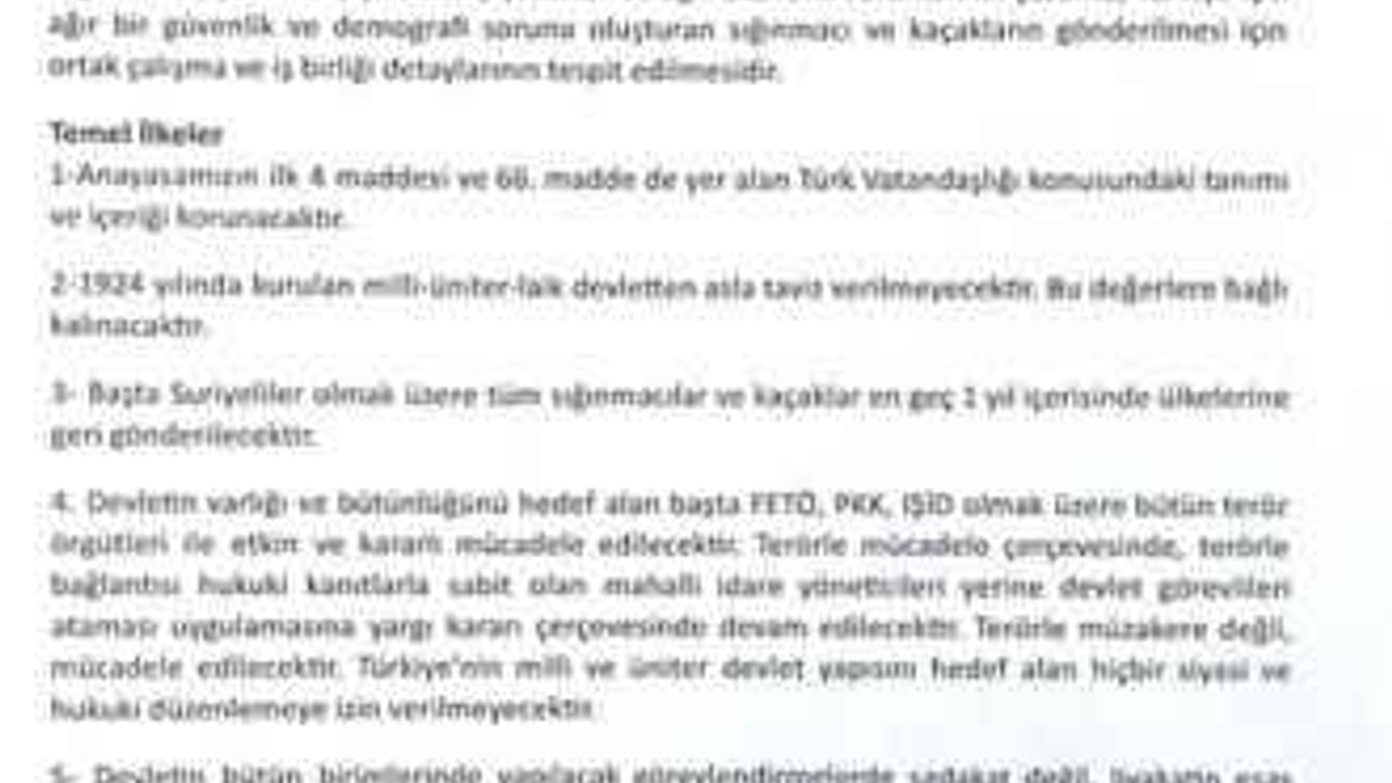 Ümit Özdağ paylaştı... İşte Kılıçdaroğlu ile yaptığı 'gizli protokol'