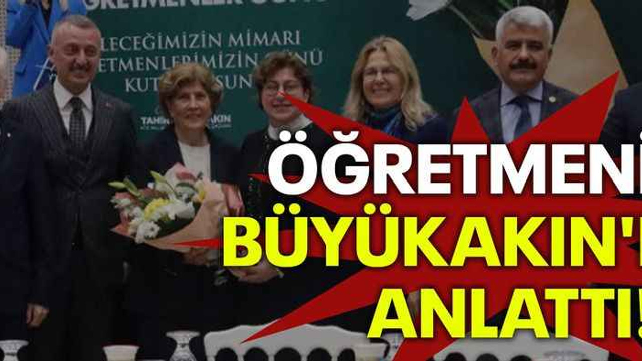 Öğretmeni, Büyükakın'ı anlattı!