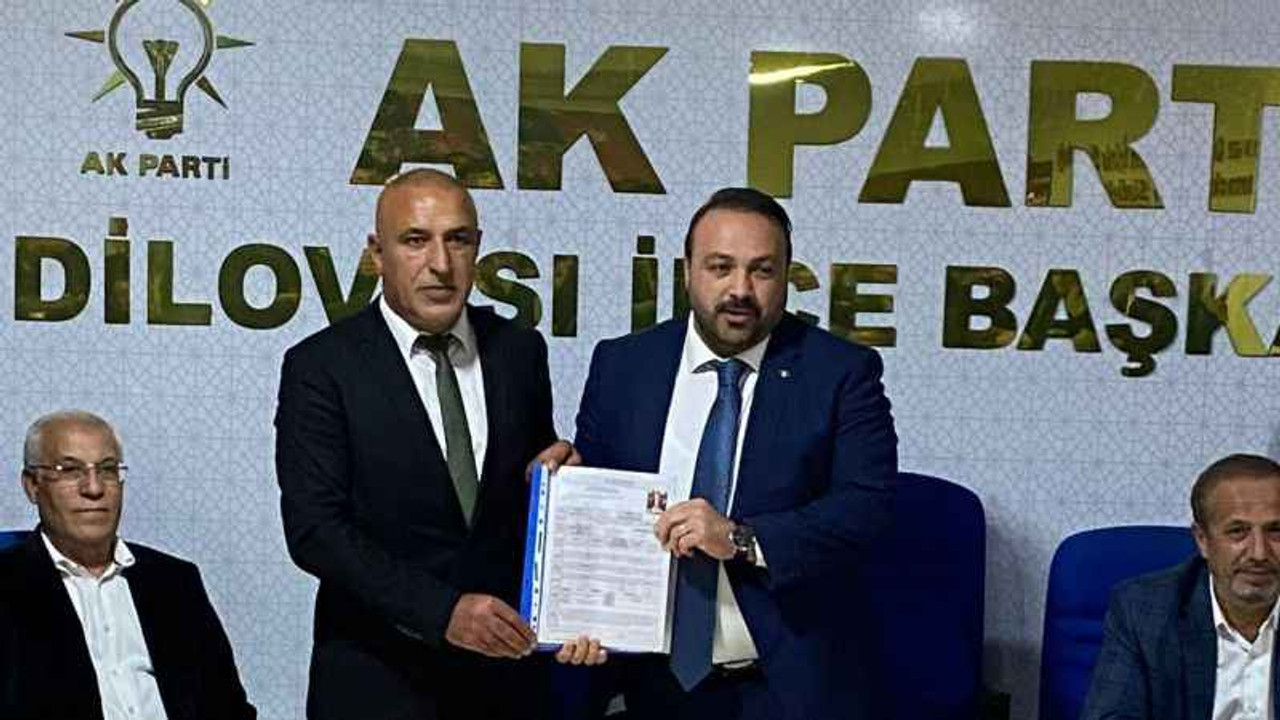 Recep Laç Dilovası'na aday adayı oldu