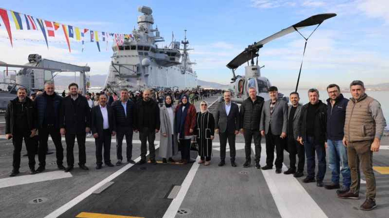 AKP Kocaeli'den TCG Anadolu ziyareti! "Bu sadece başlangıç"
