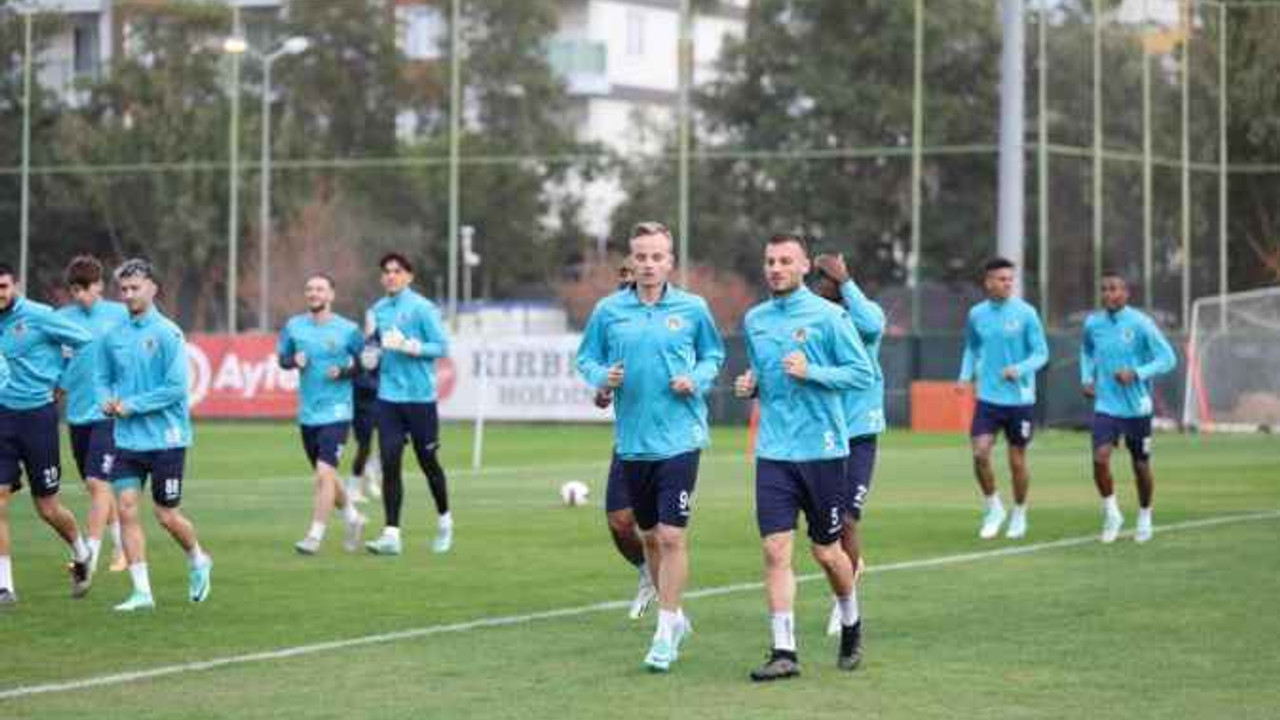 Alanyaspor-Kocaelispor maçı hazırlıkları tamam!