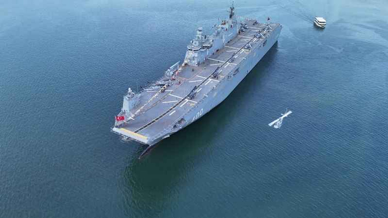 TCG Anadolu, Kocaeli’den ayrıldı