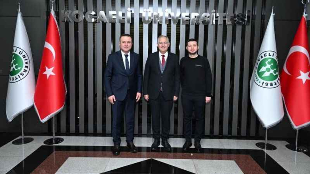 Ali Korkmaz’dan KOÜ Rektörü Cantürk’e ziyaret