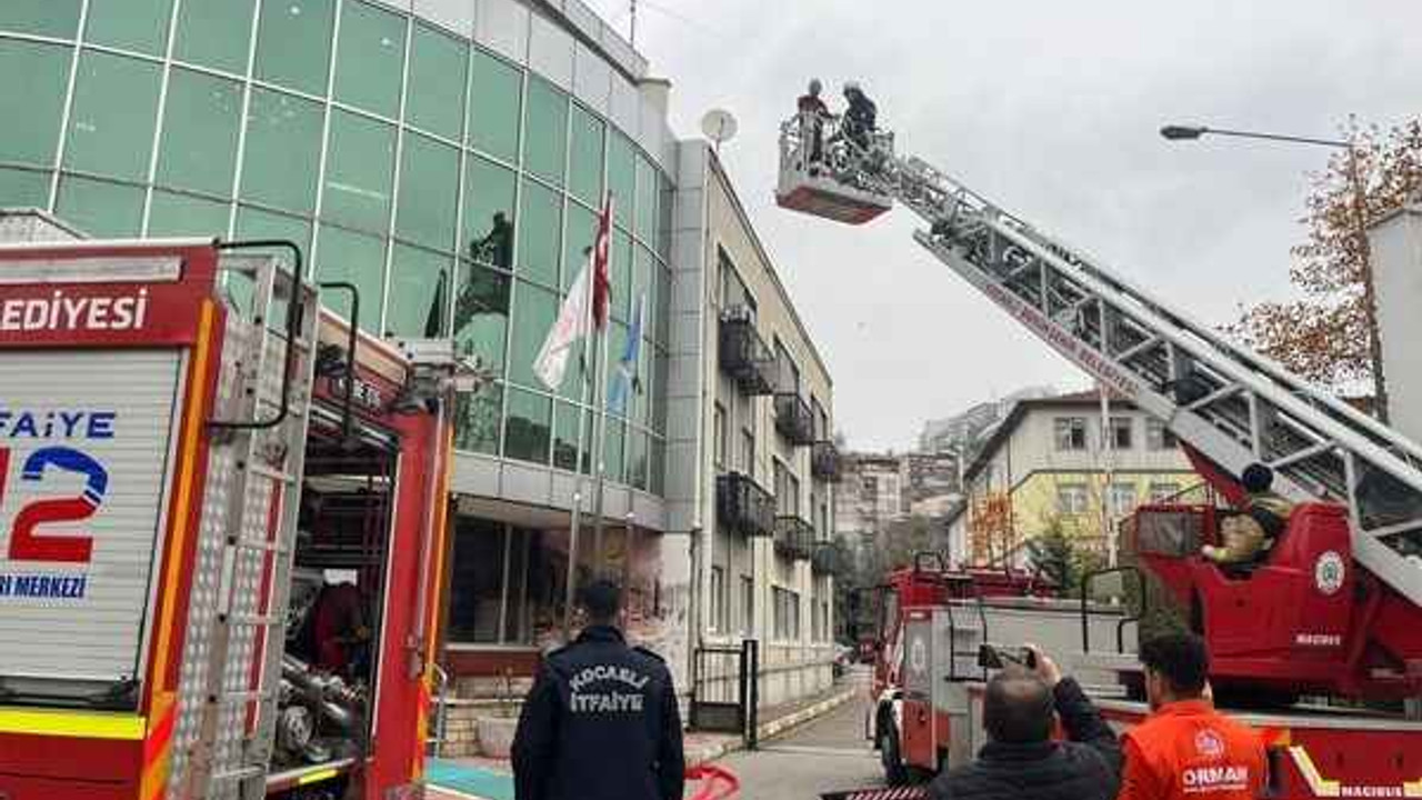 İzmit Orman İşletme Müdürlüğü'nde yangın tatbikatı!