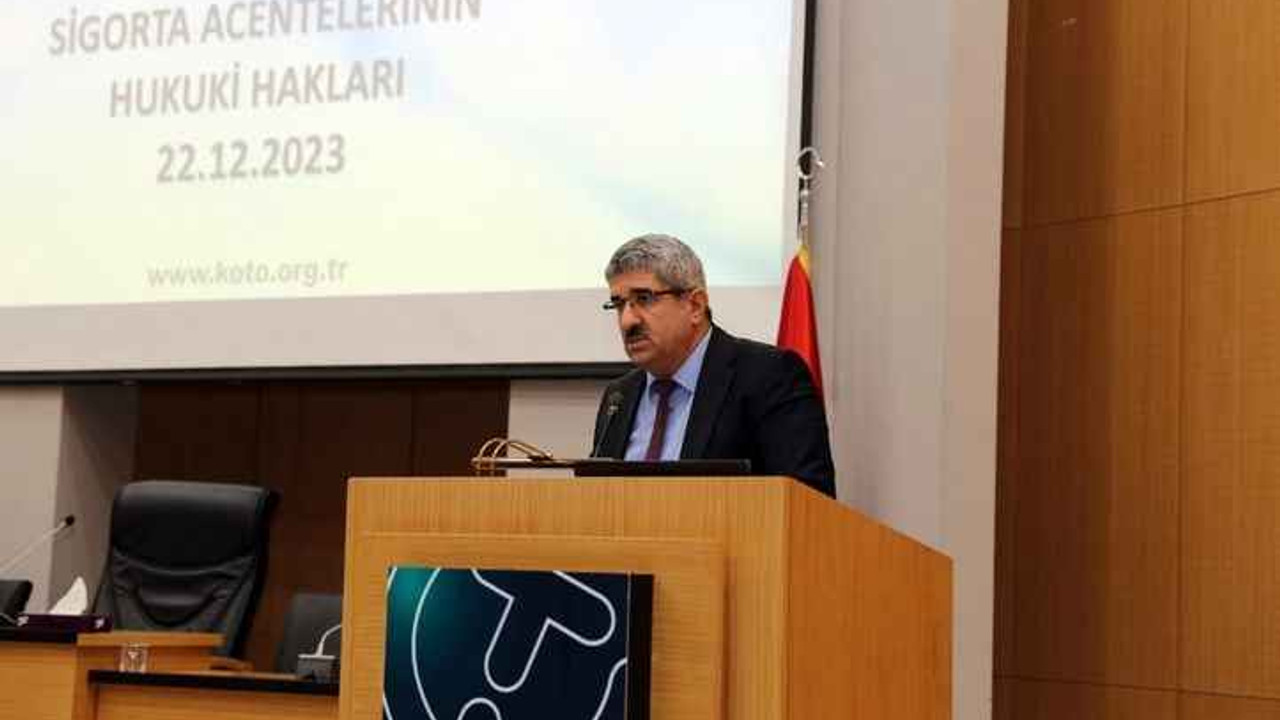 KOTO'da Sigorta Acentelerinin Hukuki Hakları konuşuldu!
