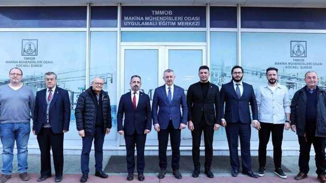 TMMOB Makina Mühendisleri Odası Büyükakın'ı ağırladı!