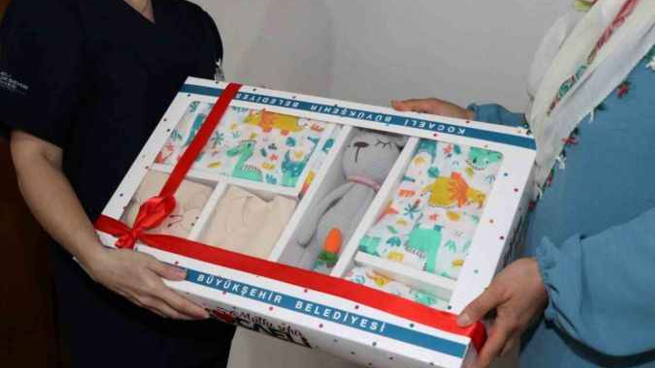 19 bin 884 anneye "Hoş geldin bebek" paketi