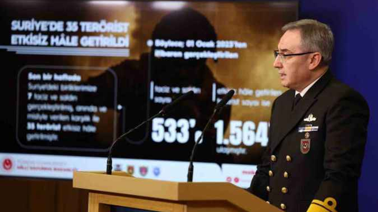 Son bir haftada 45 terörist etkisiz hale getirildi