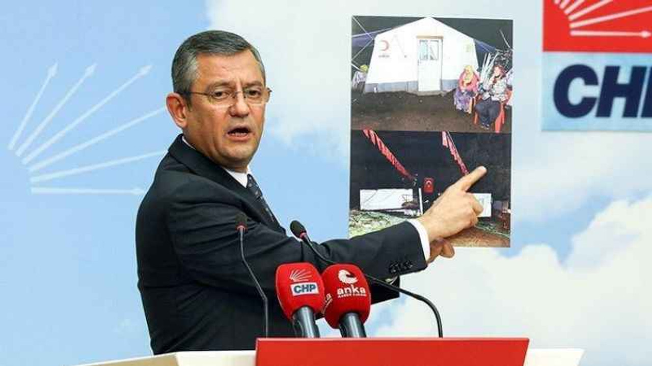CHP lideri Özgür Özel'den iktidara sert tepki: 'Güvenlik toplantısı Saray'da, acılar çadırda!'