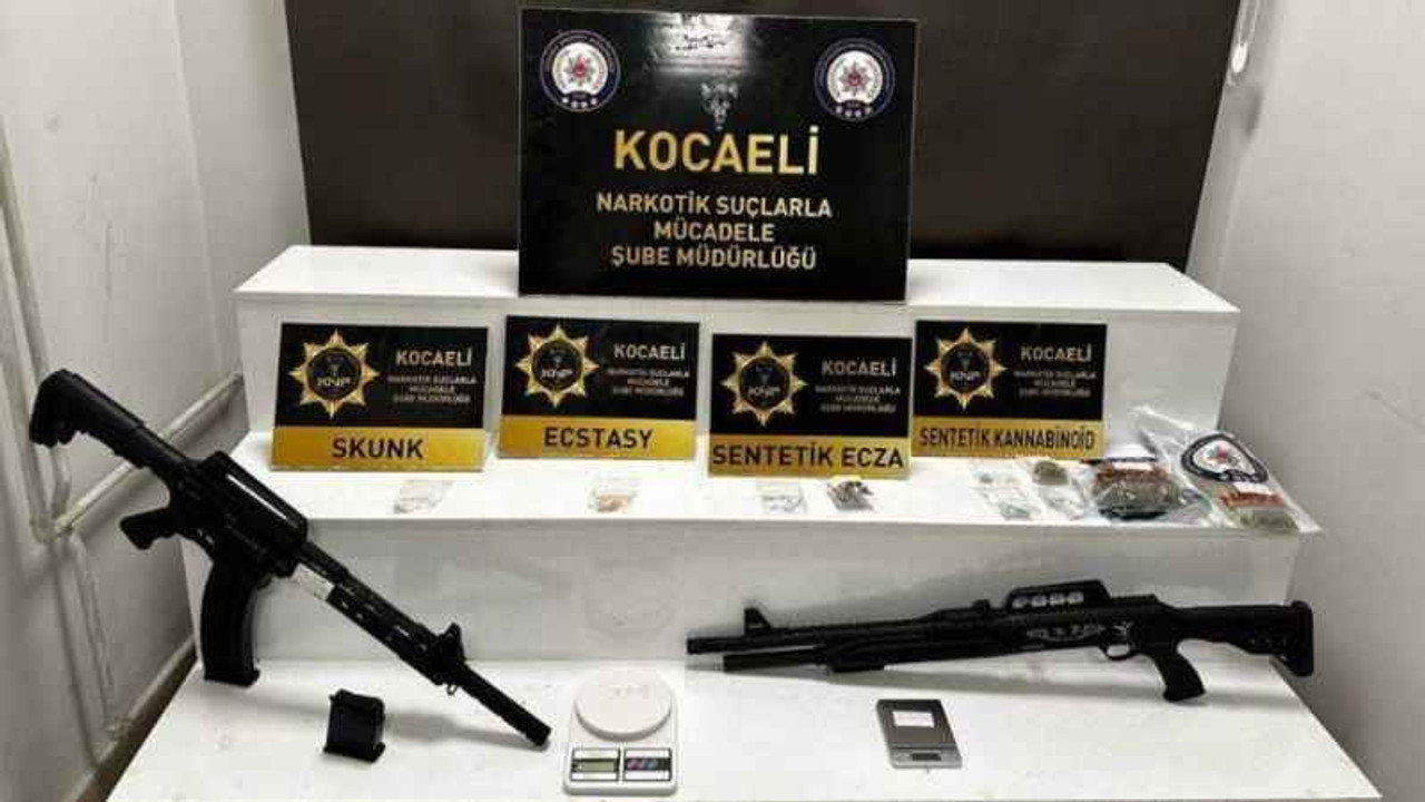 Kocaeli’de uyuşturucu operasyonu: 3 tutuklama