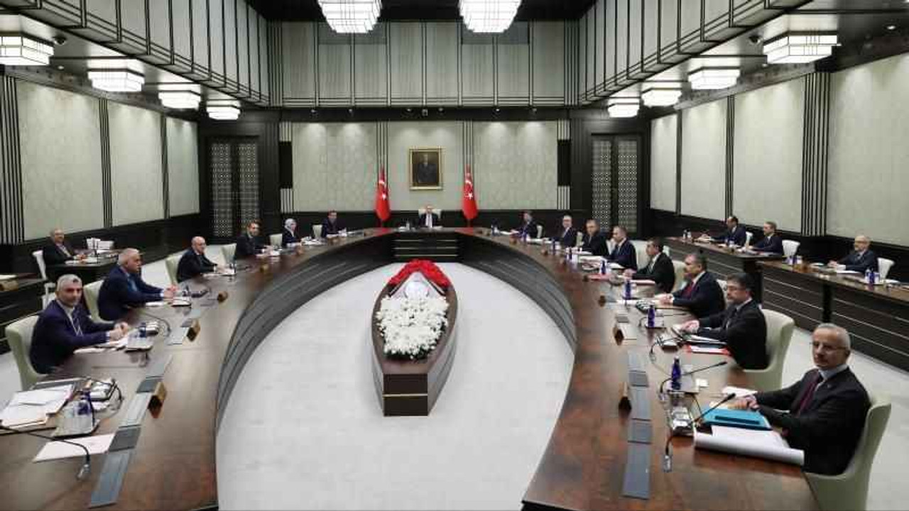 Kabine Toplantısı sona erdi!