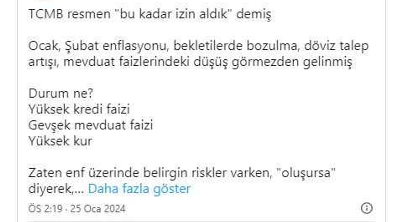 Ekonomistlerden faiz tepkisi!