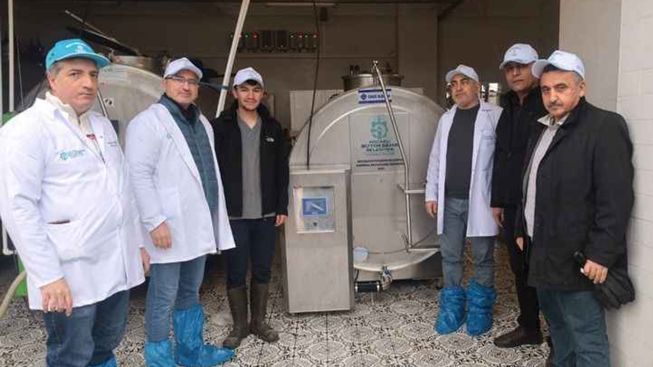 Çiğ süt üreticilerine soğuk süt tankı desteği!