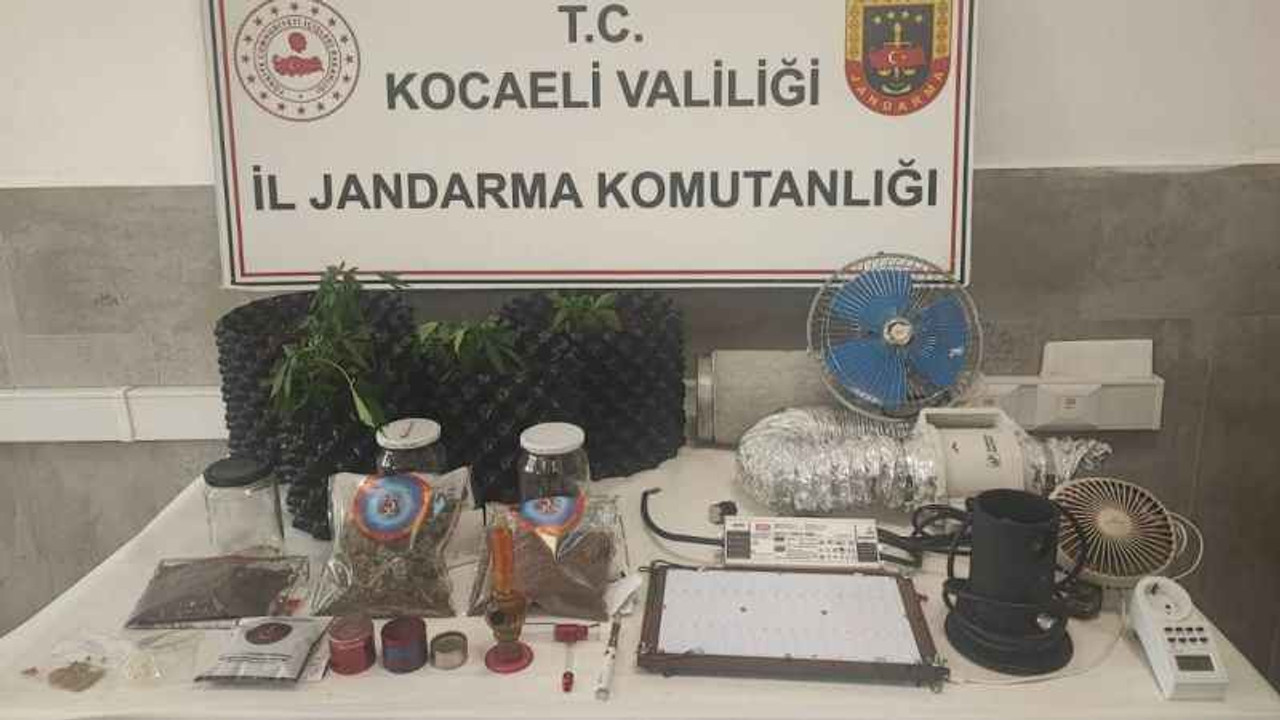Kocaeli'de uyuşturucu operasyonu