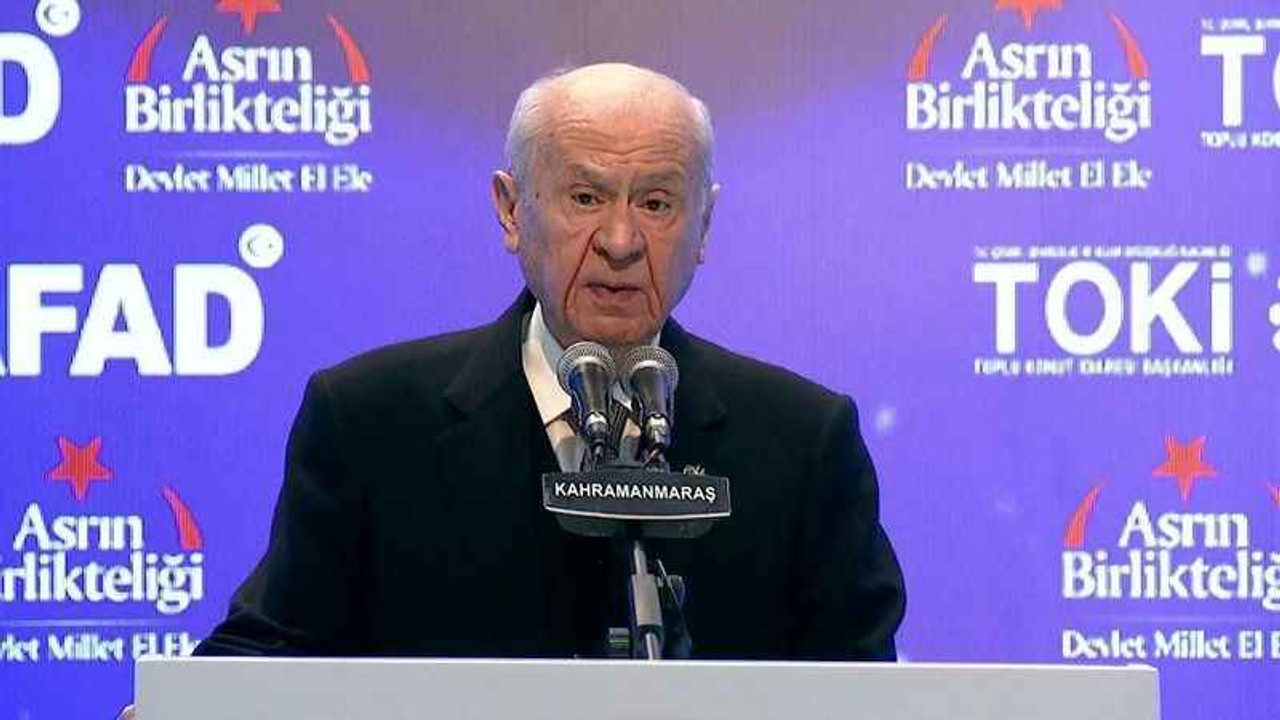 Bahçeli “Deprem üzerinden fitne yapanlar birer birer boşa çıkartıldı”