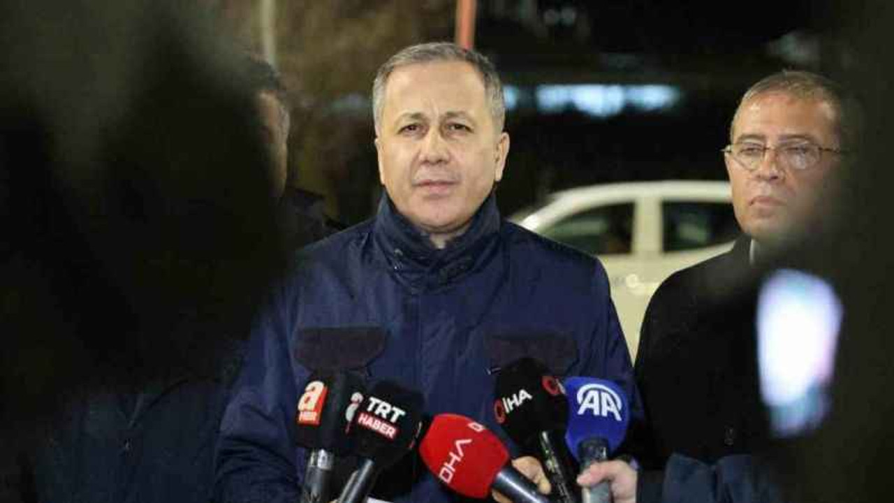 Bakan Yerlikaya “Kayan kütlenin hacmi 10 milyon metreküp”