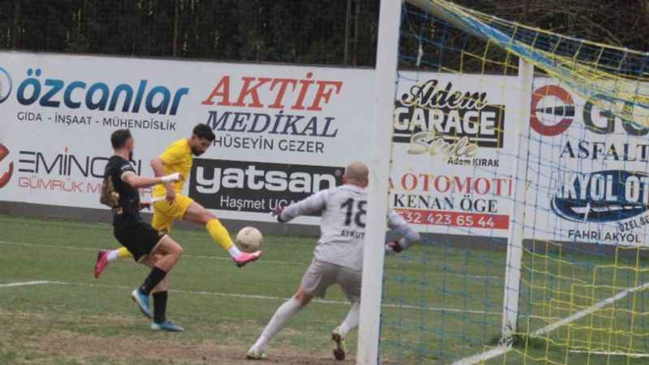 Derincespor evinde mağlup