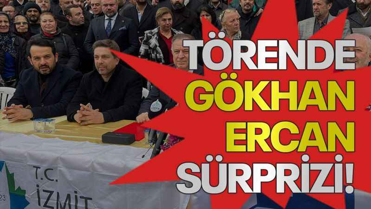 Törende Gökhan Ercan sürprizi!