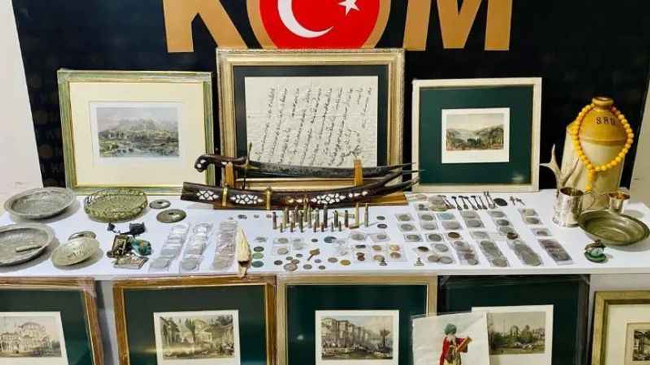 11 ilde tarih eser kaçakçılığı operasyonu: 20 gözaltı