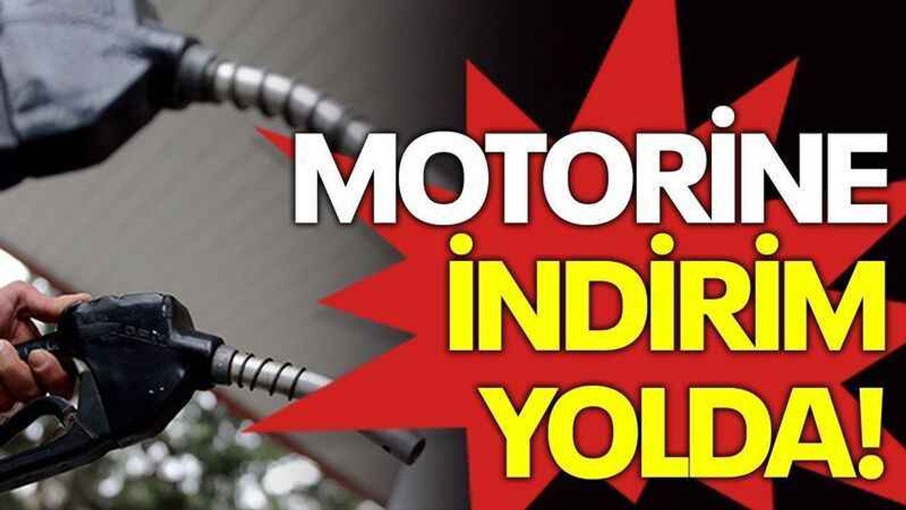 Motorine indirim yolda!