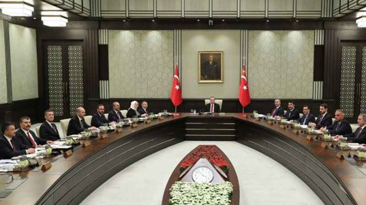 Kabine toplantısı başladı
