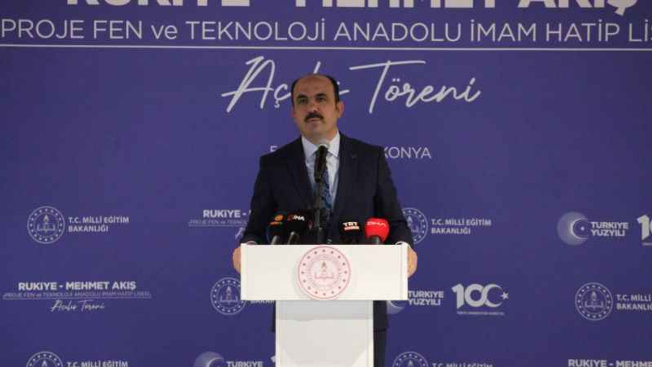 Bakan Tekin: Artık hep beraber çalışmak zorundayız