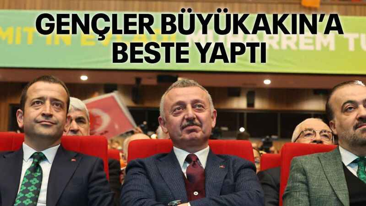 Gençler Büyükakın’a beste yaptı
