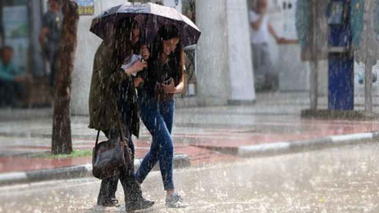 Meteoroloji açıkladı: Gök gürültülü sağanak yağış geliyor!