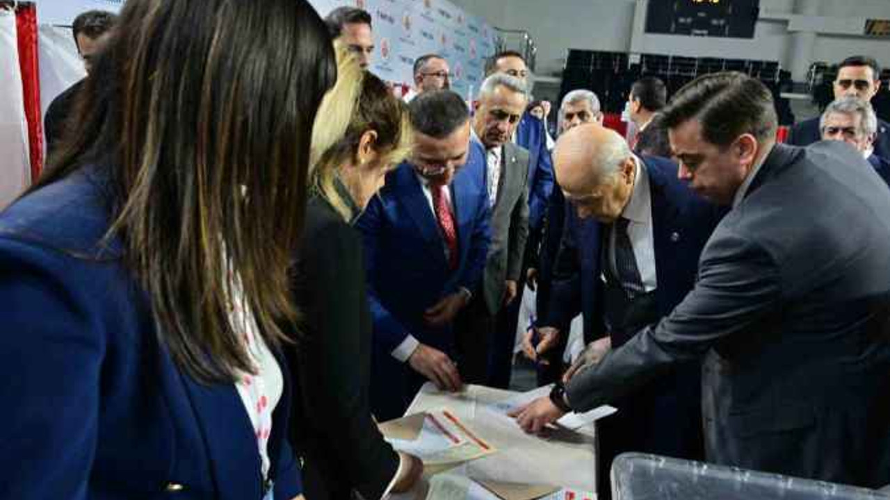 MHP’de 11’inci kez Bahçeli dönemi