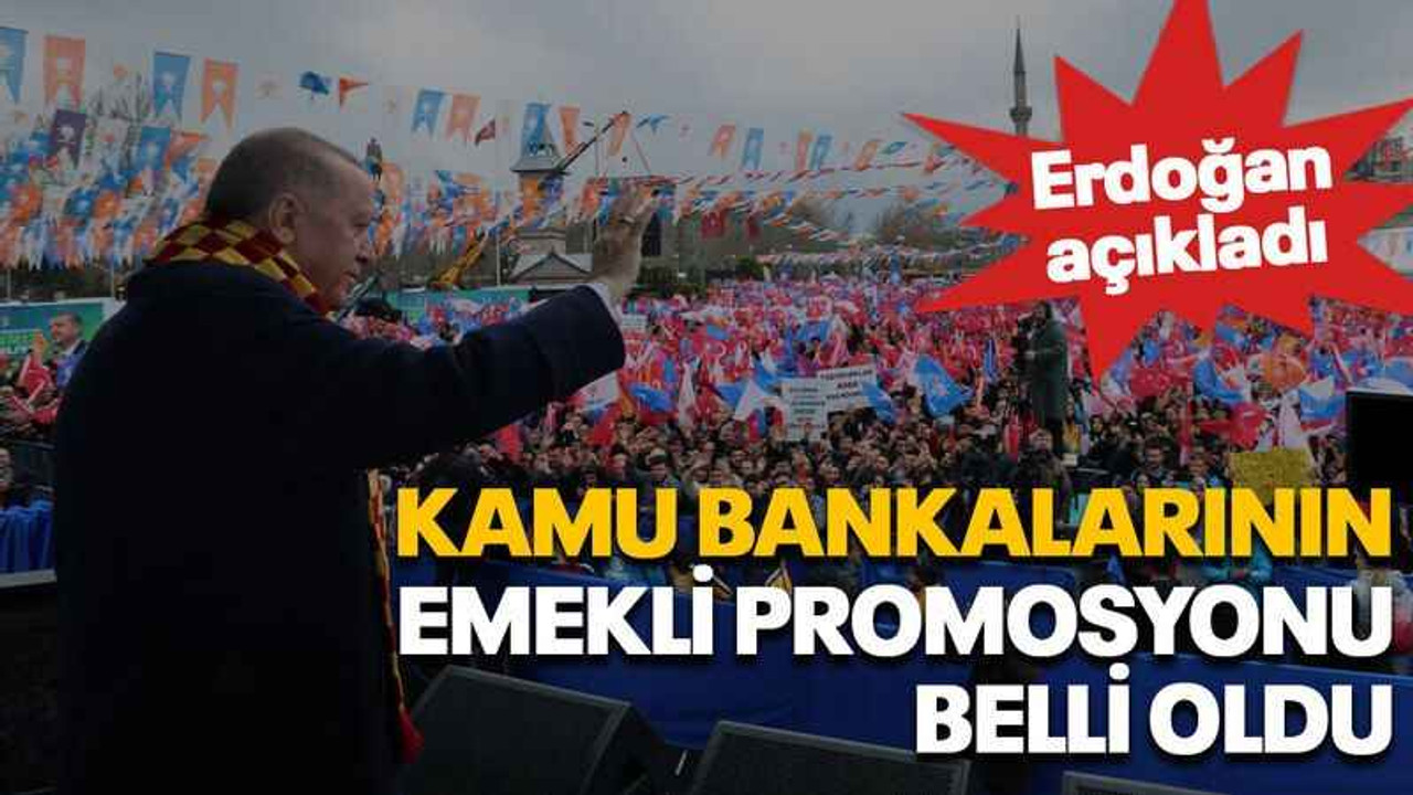 Kamu Bankalarının emekli promosyonu belli oldu
