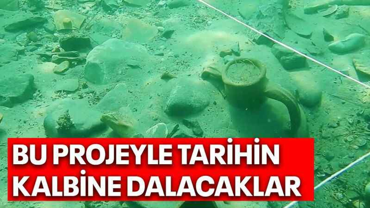 Bu projeyle tarihin kalbine dalacaklar