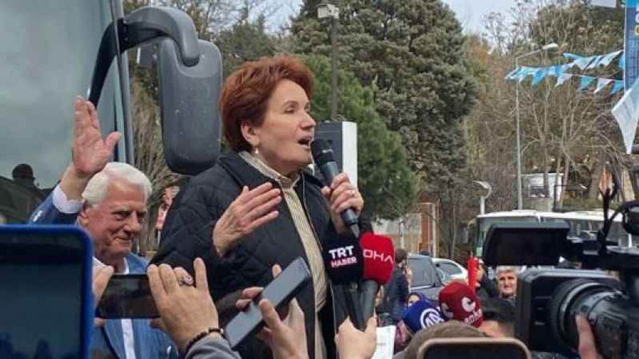 Akşener CHP'ye yüklendi. ‘Çekilin yoksa AKP adayı kazanır denmesi ayıptır’