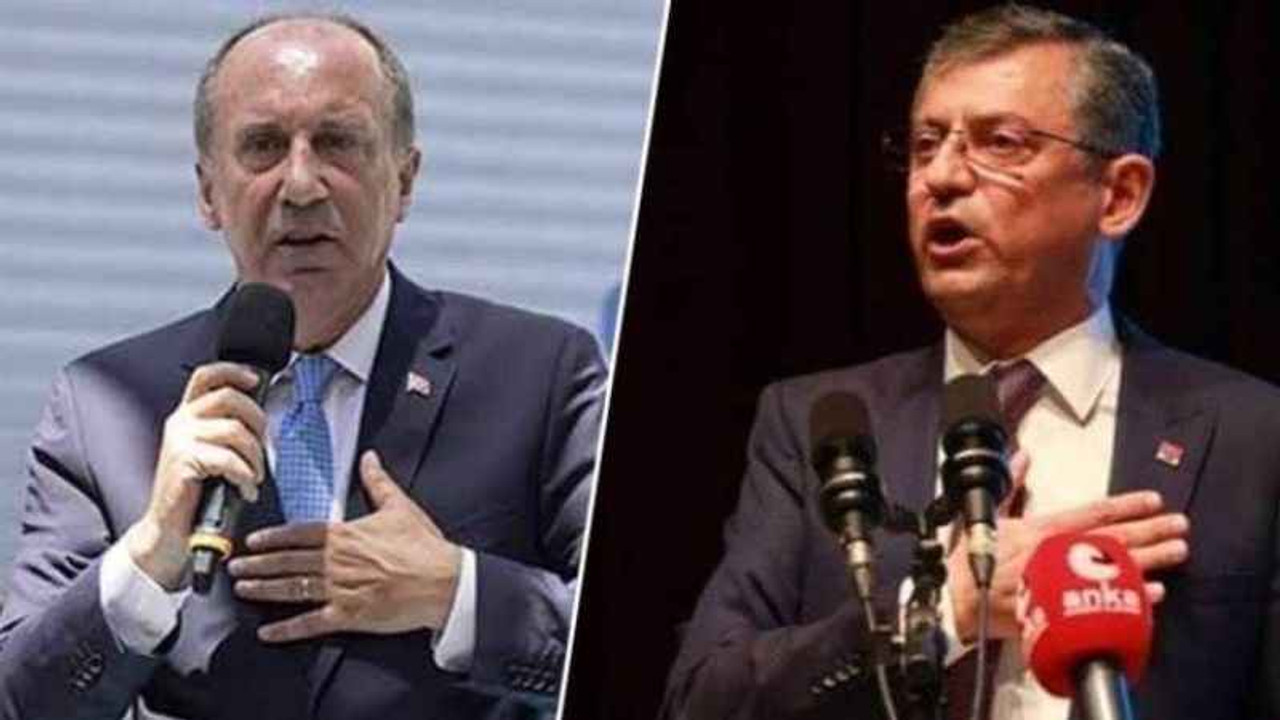 Muharrem İnce'den Özgür Özel'e: ‘Ustana sor’