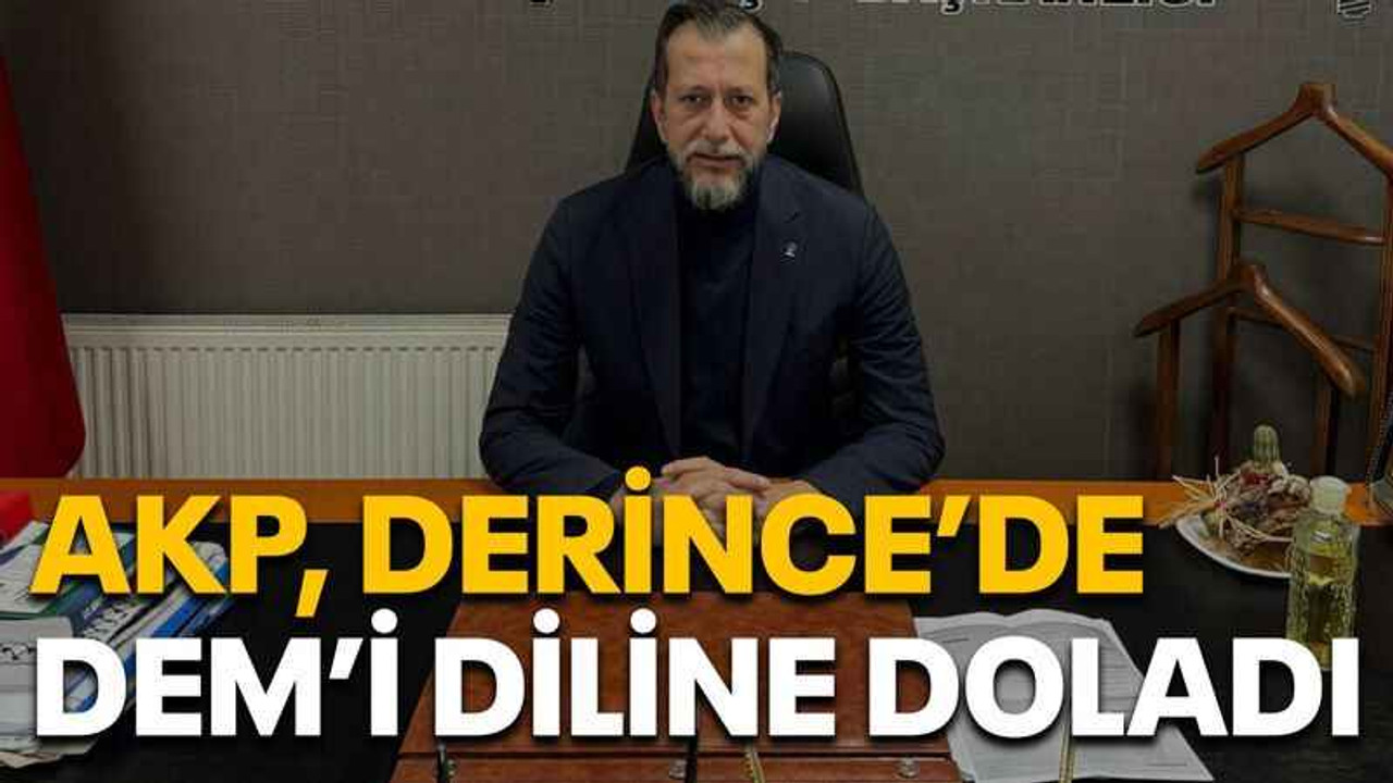AKP, Derince’de DEM’i diline doladı