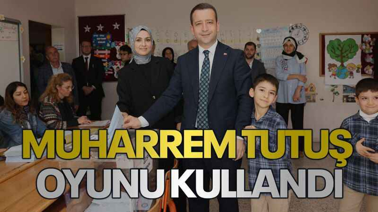Muharrem Tutuş oyunu kullandı