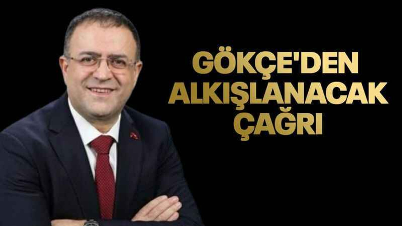 Gökçe'den alkışlanacak çağrı