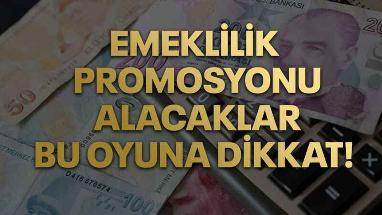 Emeklilik promosyonu alacaklar bu oyuna dikkat! Dolandırıcıların yeni yöntemi