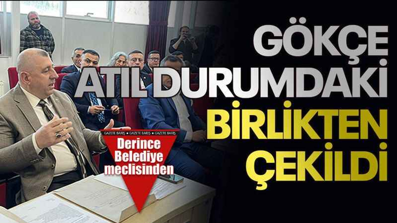 Gökçe, atıl durumdaki birlikten çekildi