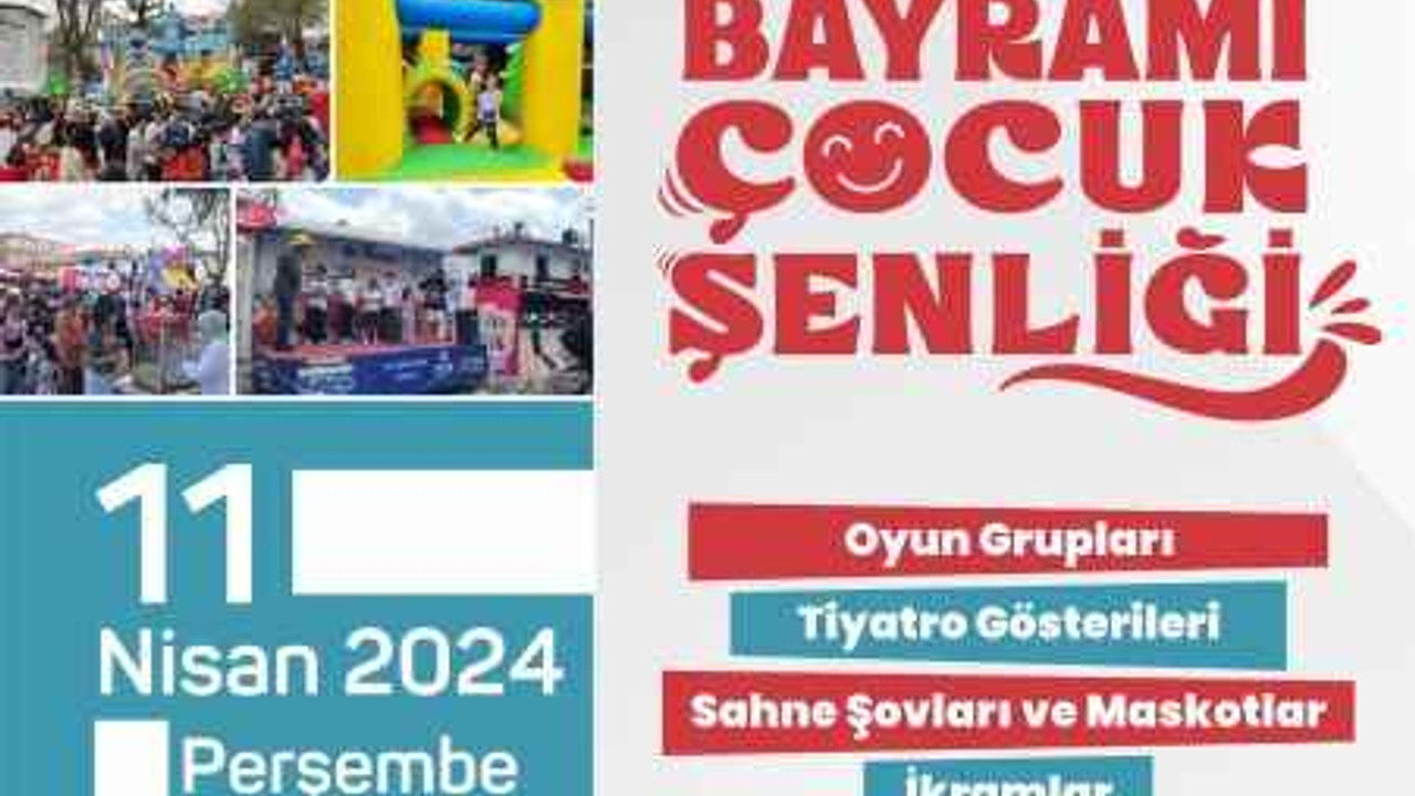 Gölcük'te bayram, çocuklar için çok eğlenceli geçecek