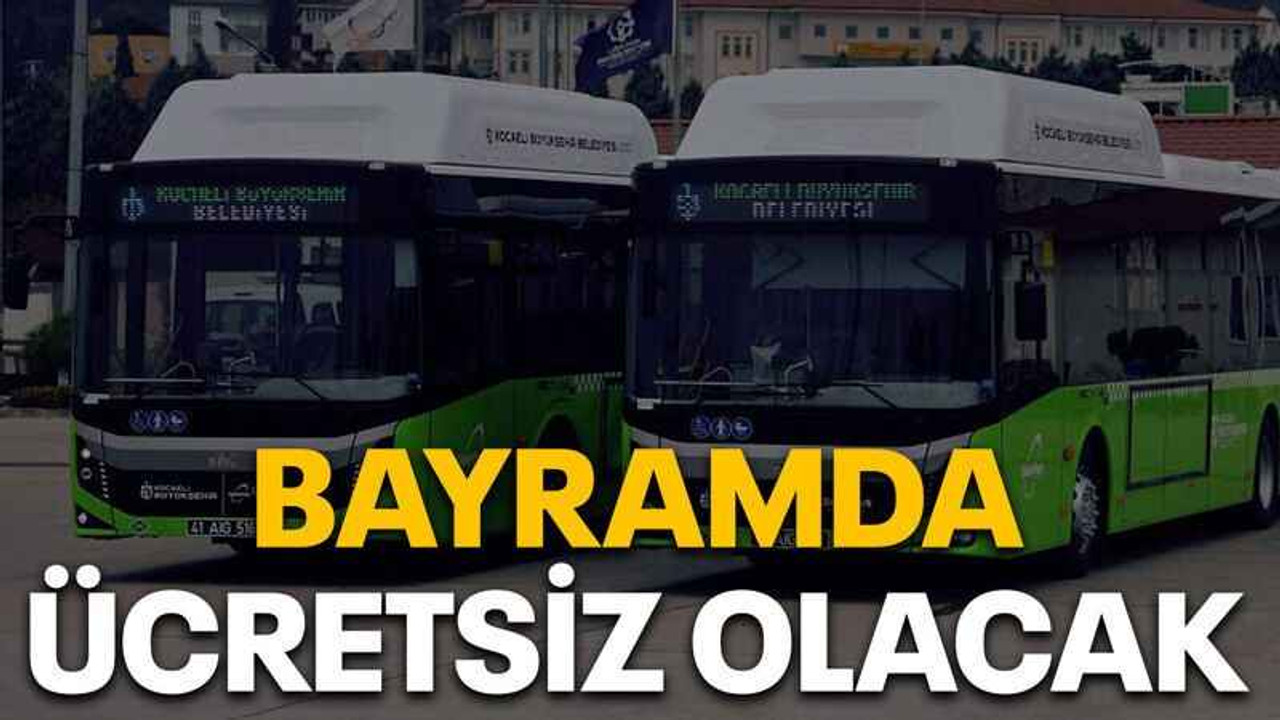 Bayramda mezarlıklara ücretsiz ulaşım