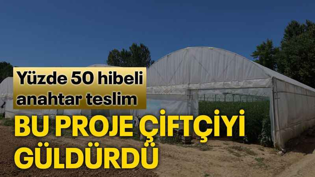 Bu proje çiftçiyi güldürdü