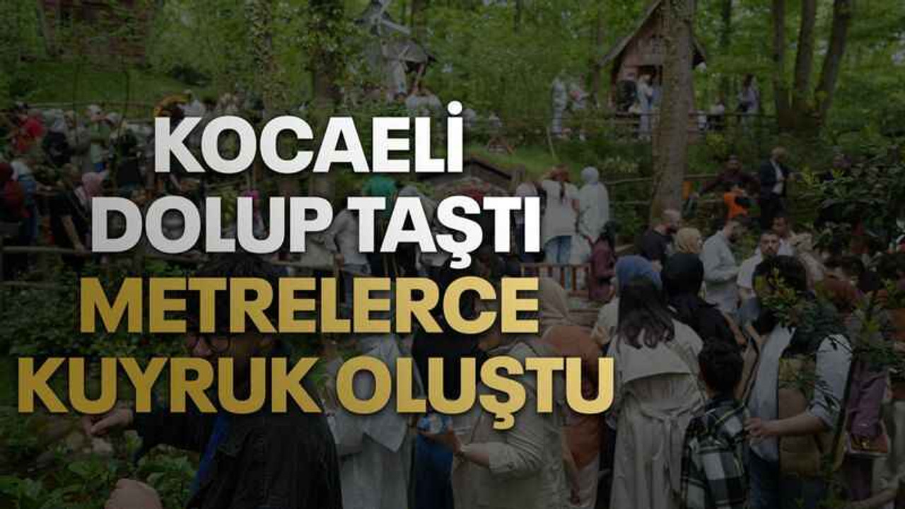 Kocaeli dolup taştı, metrelerce kuyruk oluştu