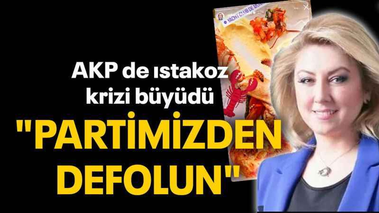 AKP de ıstakoz krizi büyüdü "Partimizden defolun"