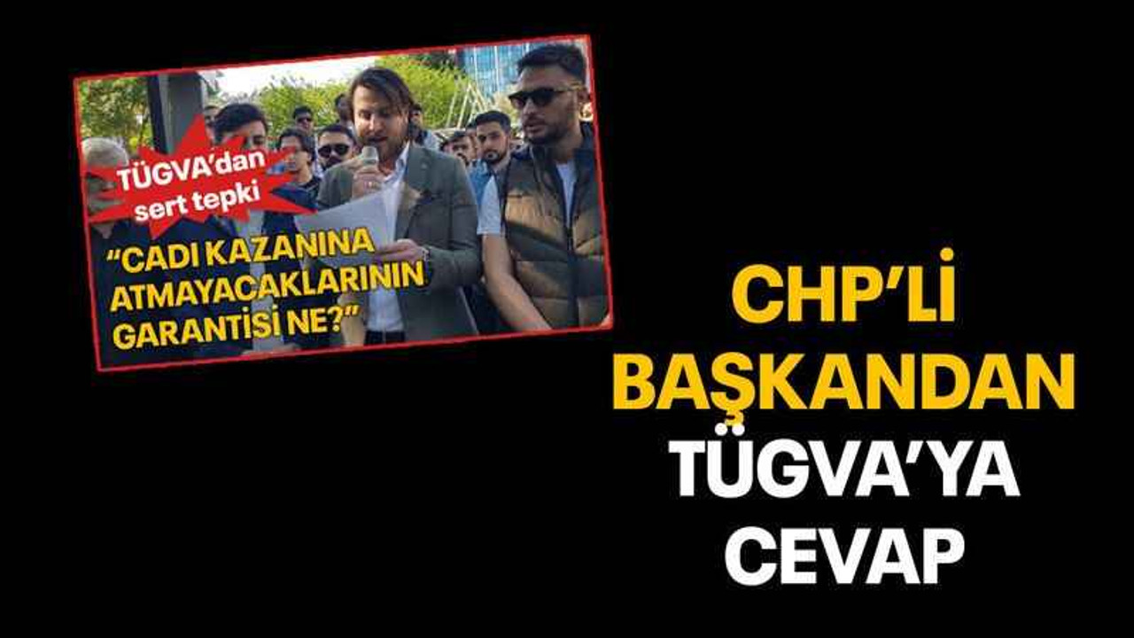 CHP’li başkandan TÜGVA’ya cevap