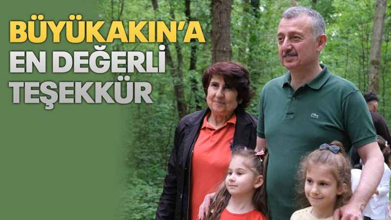 Büyükakın’a en değerli teşekkür