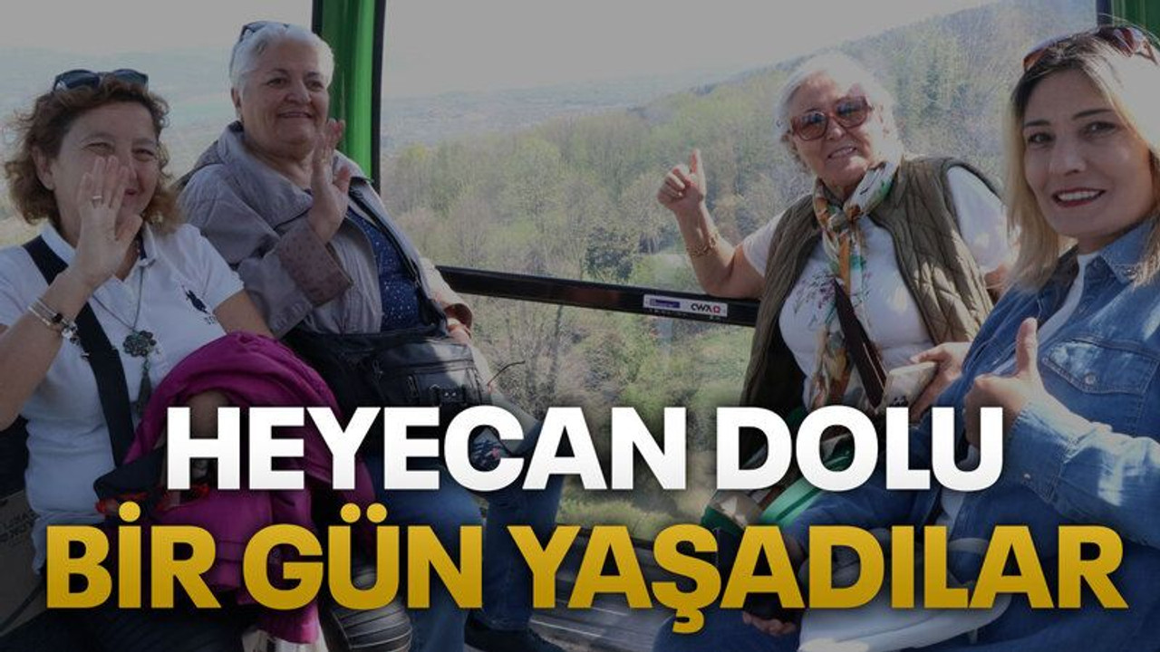 Heyecan dolu bir gün yaşadılar